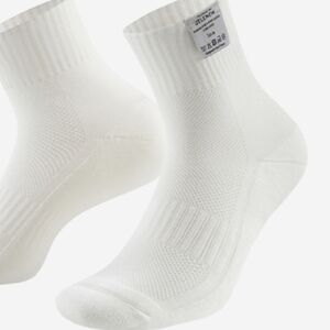 Jelenew White Women's Socks Three Pack Size Medium